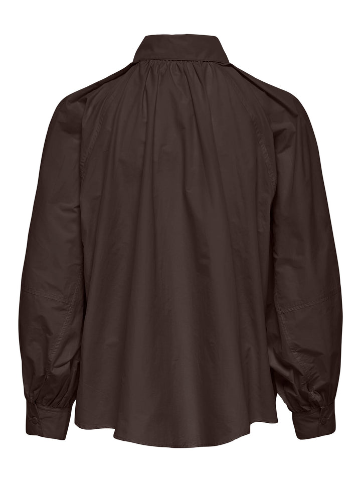Only 15370568 River blouse l/m bruin – dames