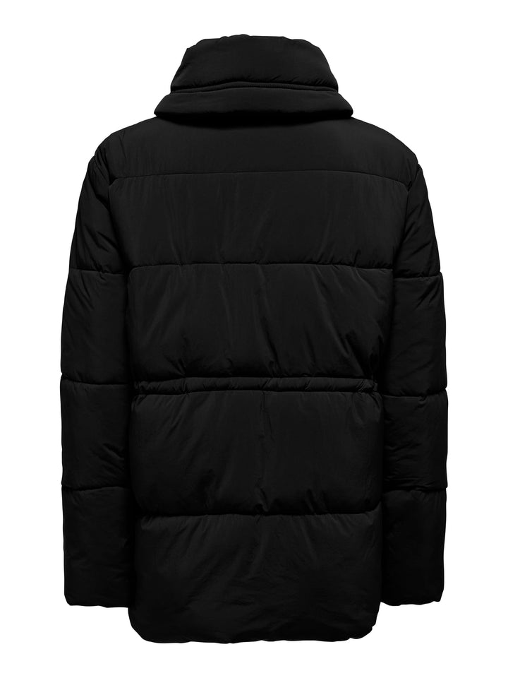 Only ONLLARA JACKET OTW zwart – winterjas dames