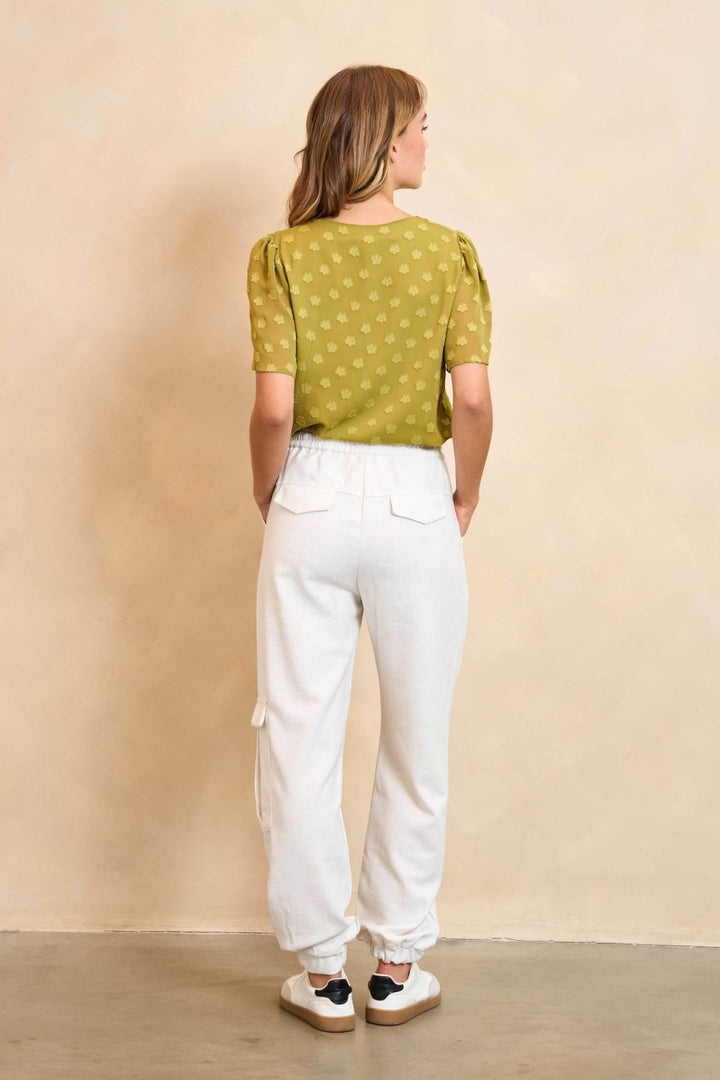 Lofty Manner Blouse Bella - groene damesblouse
