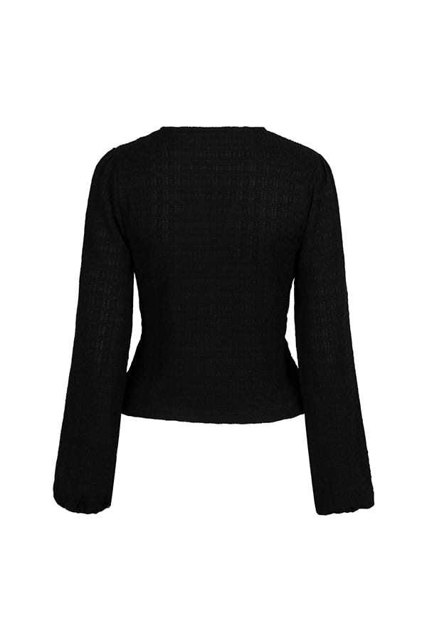 Lofty Manner QL02 - Top Vera zwart – dames top