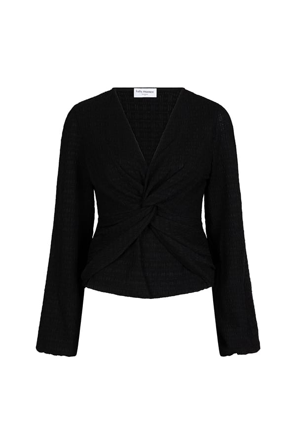 Lofty Manner QL02 - Top Vera zwart – dames