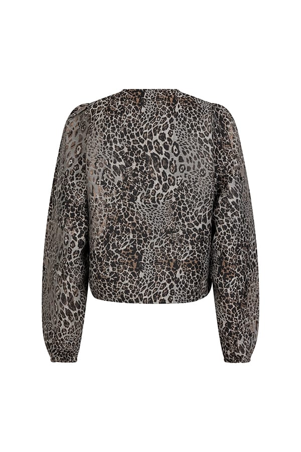 Lofty Manner Blouse Hedda - bruin dessin dames