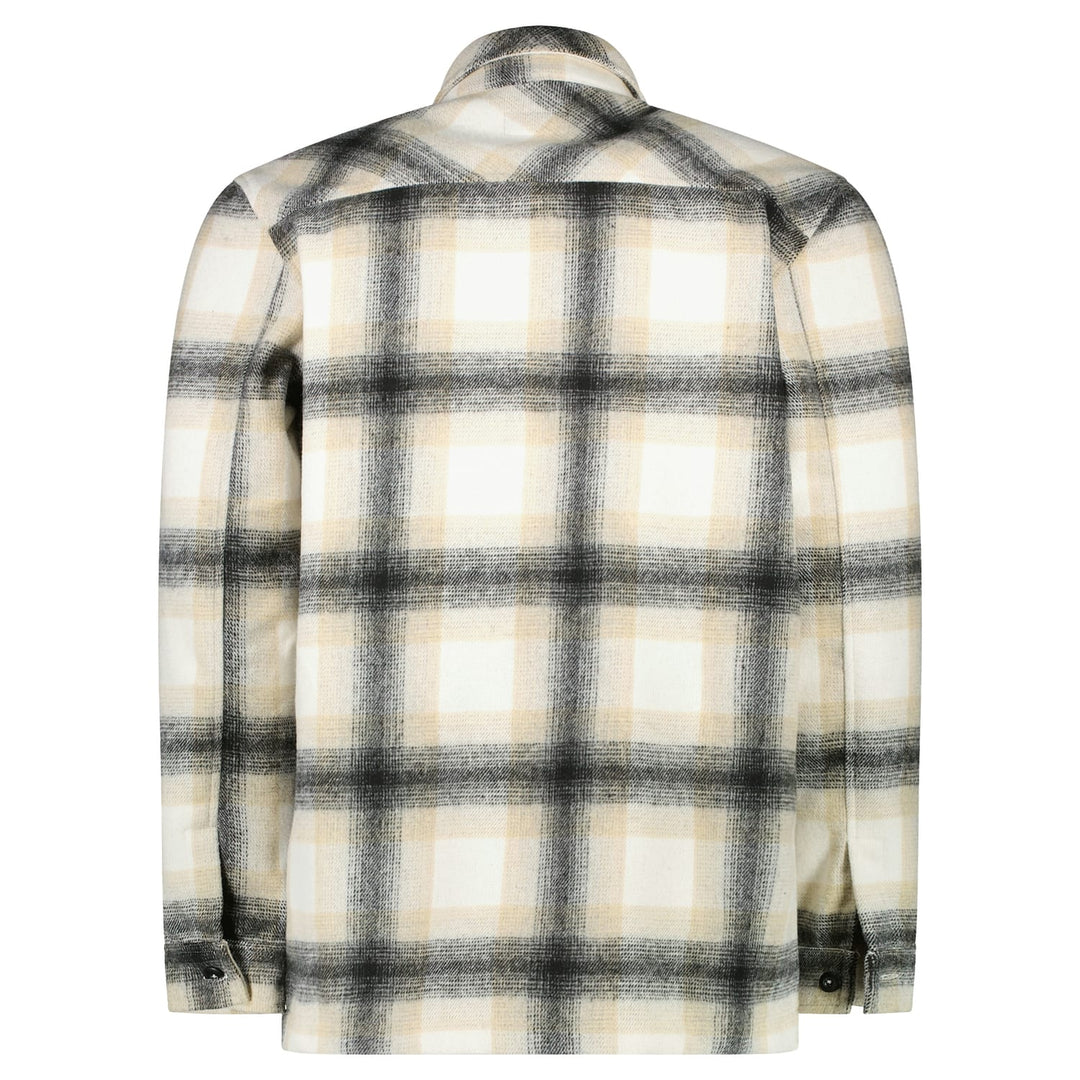 Cars men Mitzel overshirt ecru dessin – heren