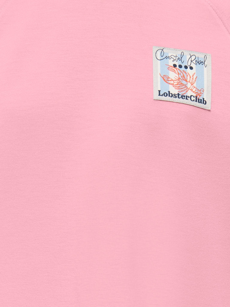 Kids Only KOGADA SS LOOSE TOP licht roze – meisjes t-shirt