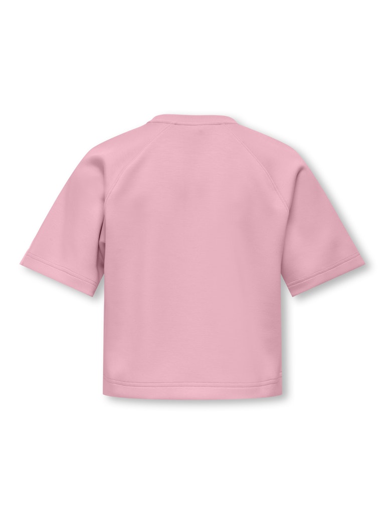 Kids Only KOGADA SS LOOSE TOP licht roze – meisjes t-shirt
