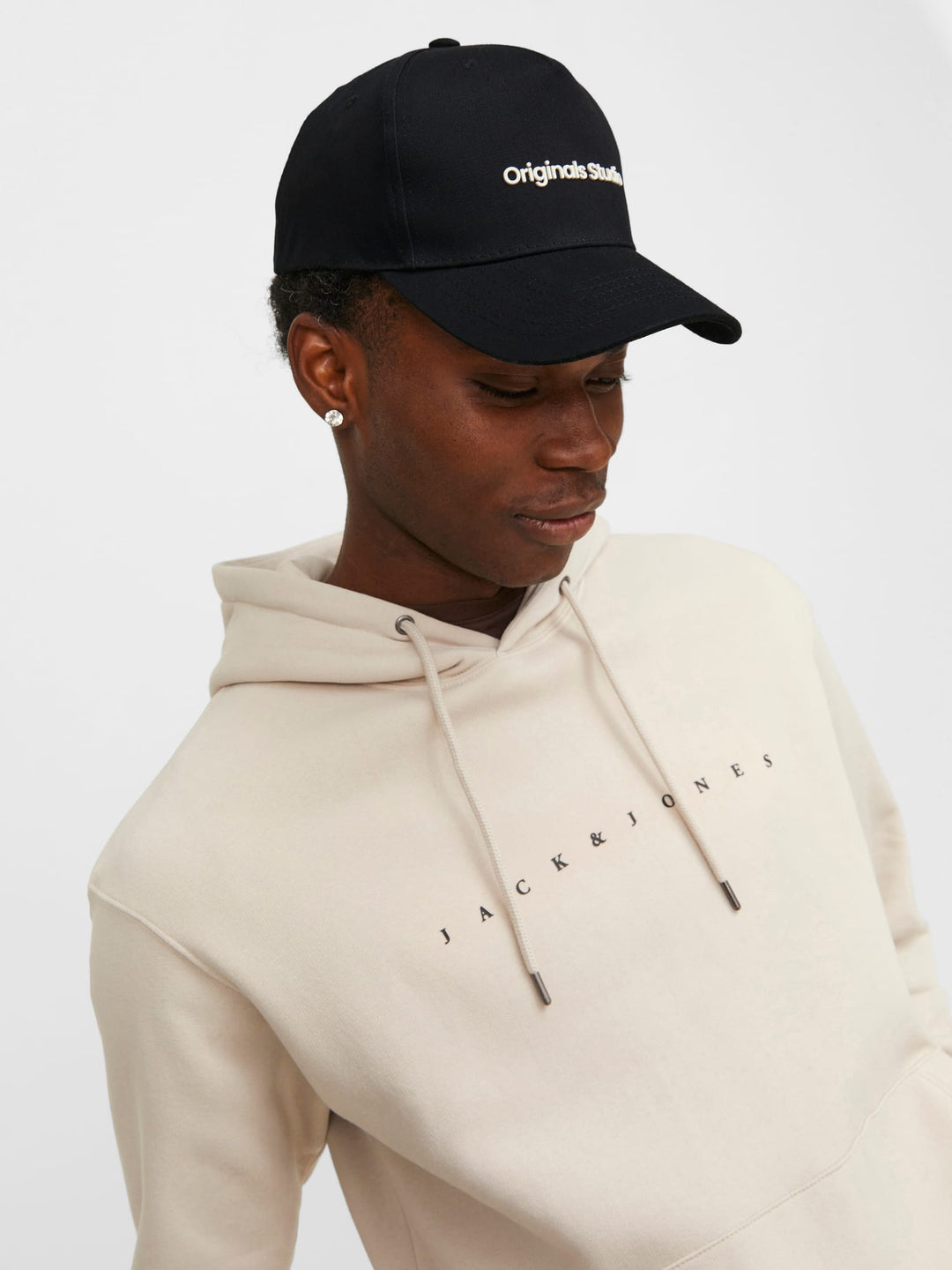 Jack & Jones vesterbro baseball pet zwart – heren