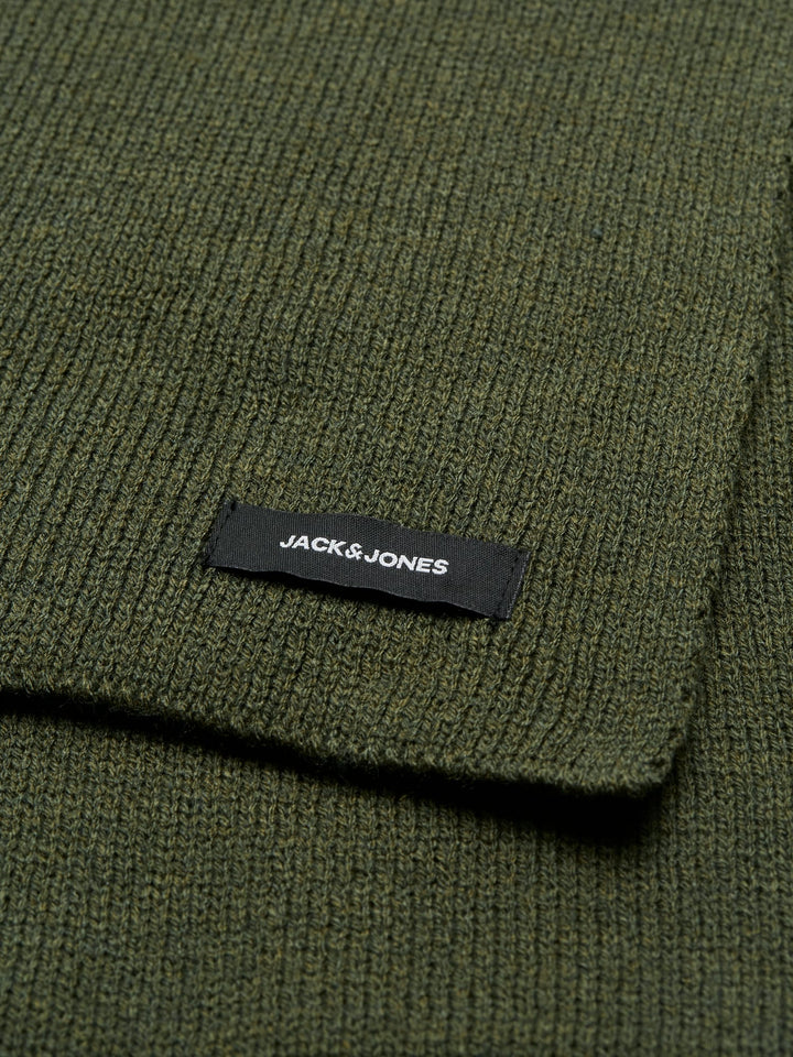 Jack & Jones Dna sjaal donkergroen – heren