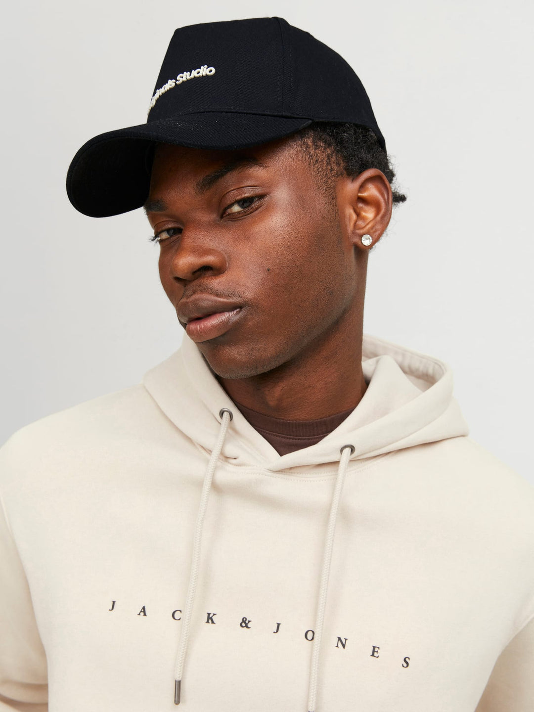 Jack & Jones vesterbro baseball pet zwart – heren
