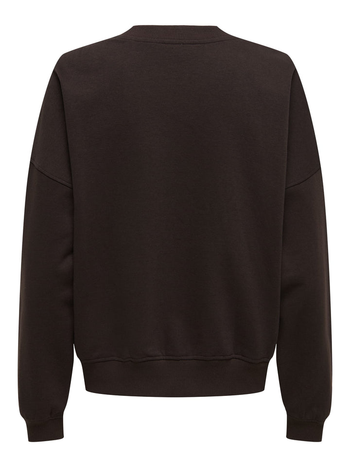 Jacqueline de Yong 15370526 Mesa sweater bruin - dames