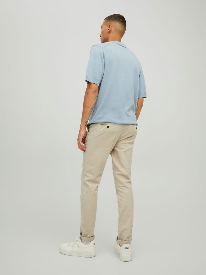 Jack & Jones Marco chinos zand dessin – heren - L32