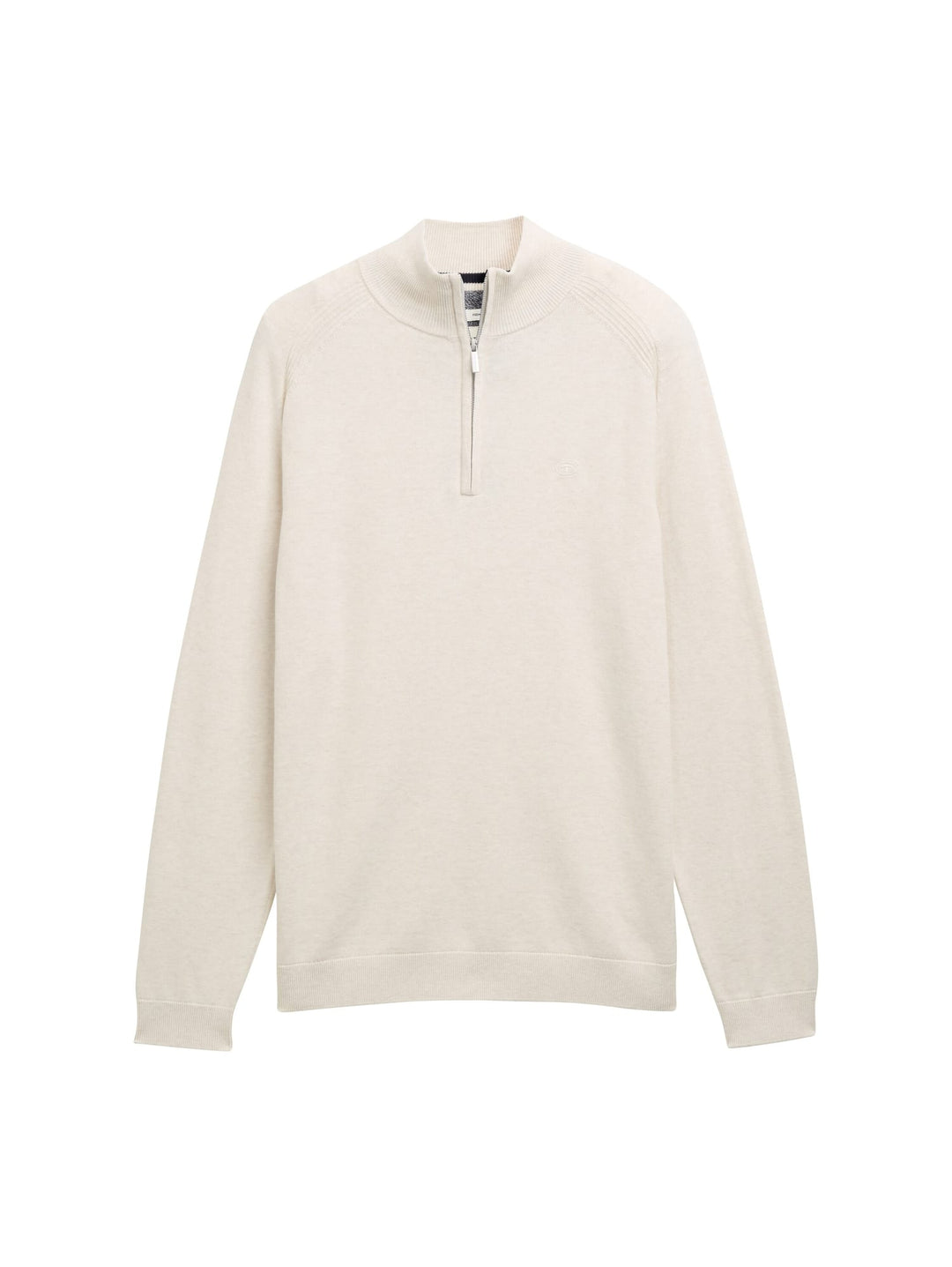 Tom Tailor troyer gebreide trui beige - heren