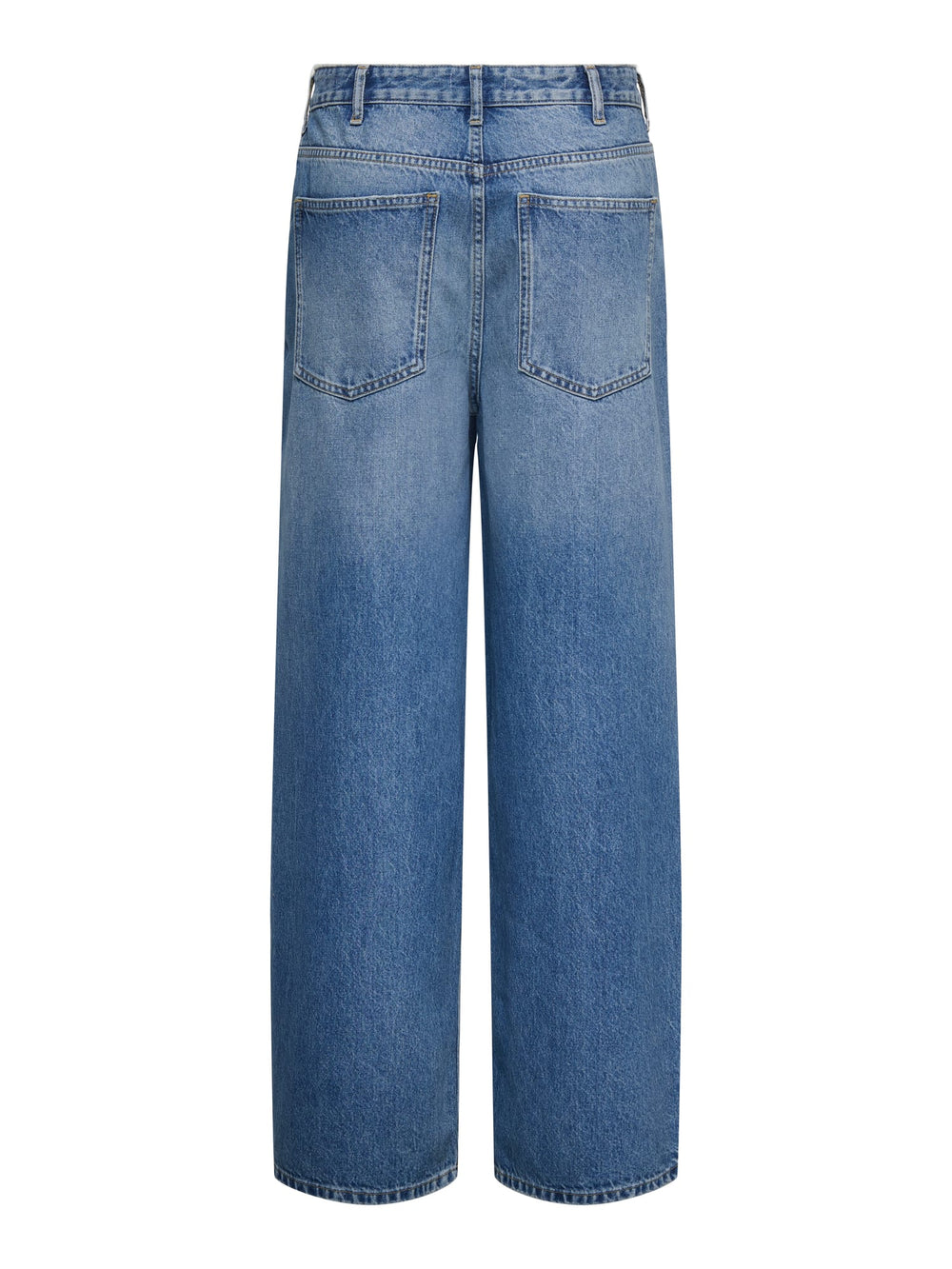 Only Amber baggy fit jeans blauw denim – dames - Blue Denim - L32