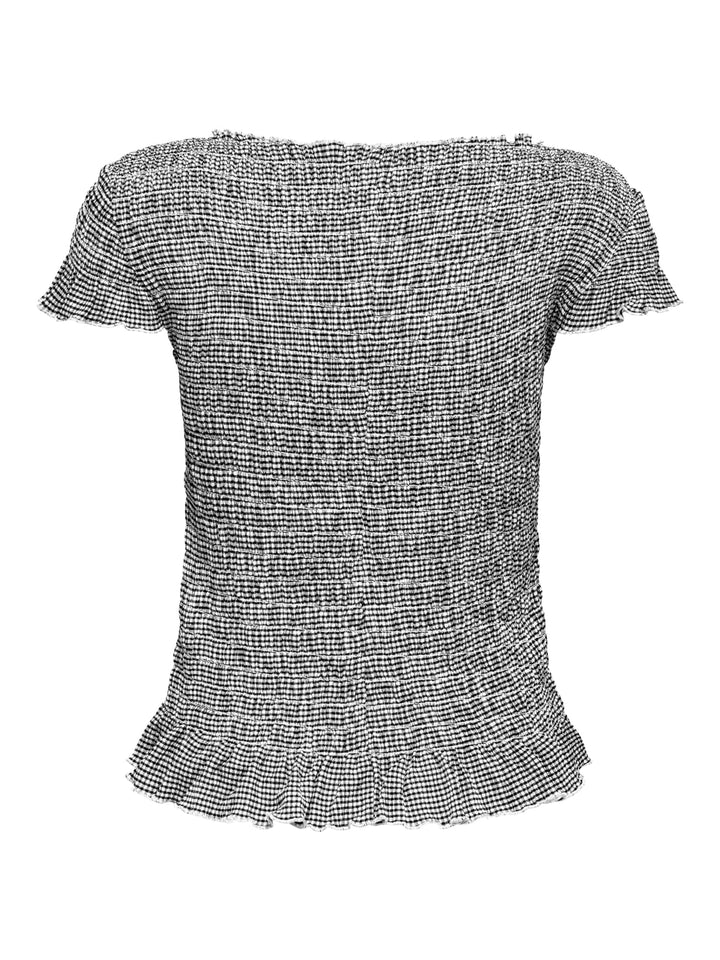 Only 15369285 Celle top k/m zwart dessin – dames