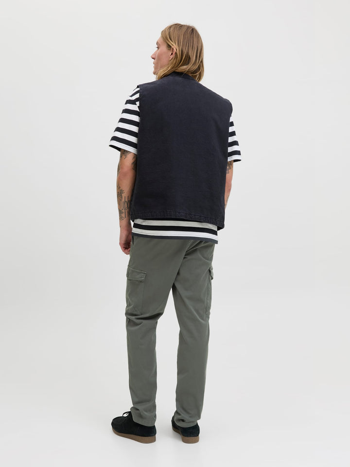 Jack & Jones joggingbroek donkergroen – heren - L34