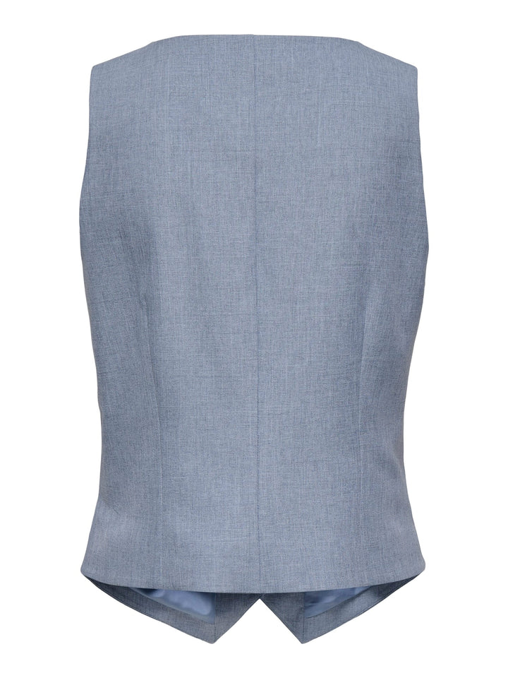 Only 15336753 Linda gilet lichtblauw – dames