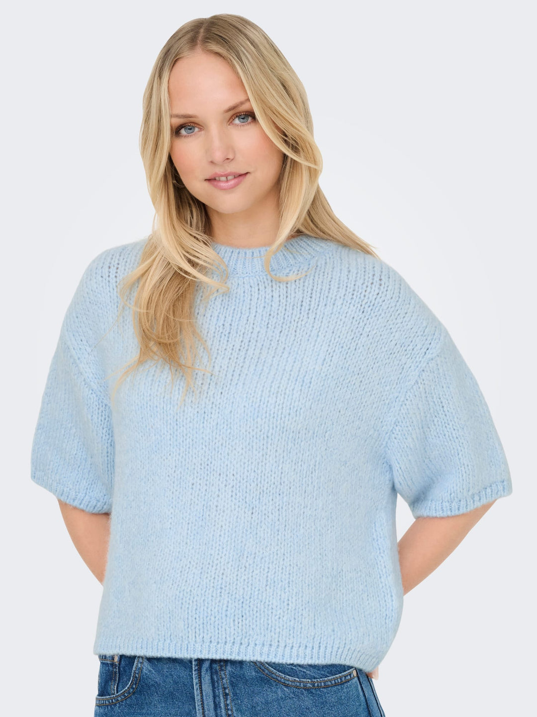 Jacqueline de Yong Linea trui lichtblauw – dames
