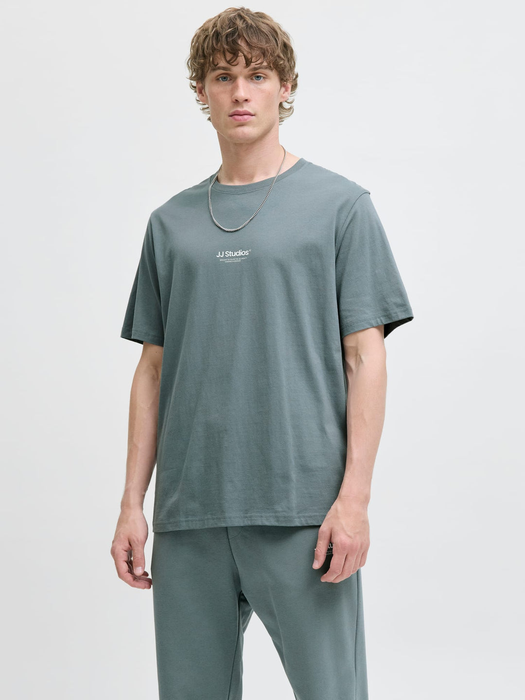 Jack & Jones t-shirt oud groen – heren