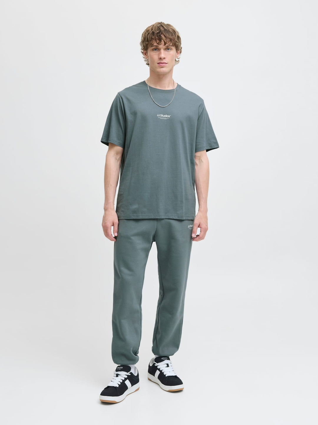 Jack & Jones t-shirt oud groen – heren