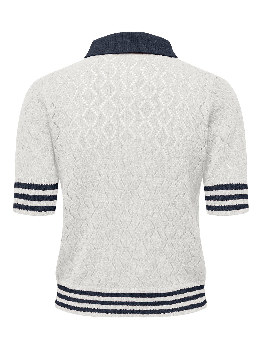 Only 15364757 Sunny polo k/m dames off-white