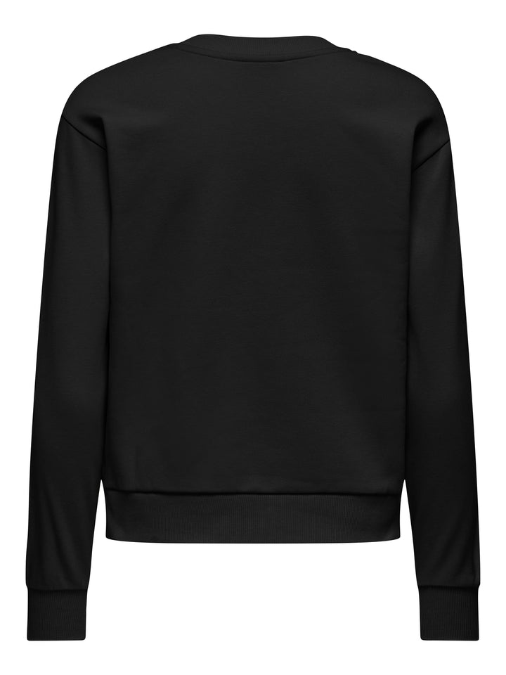Jacqueline de Yong 15221015 Paris sweater dames zwart