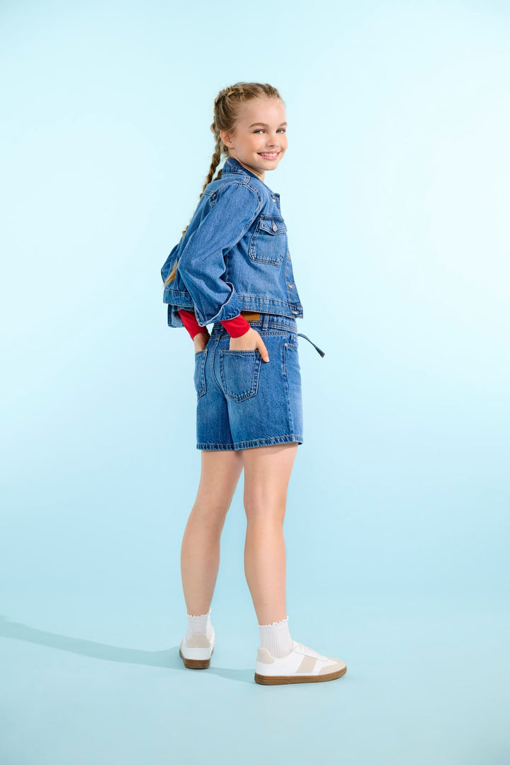 kids only 15363920 Gianna short denim meisjes blue denim