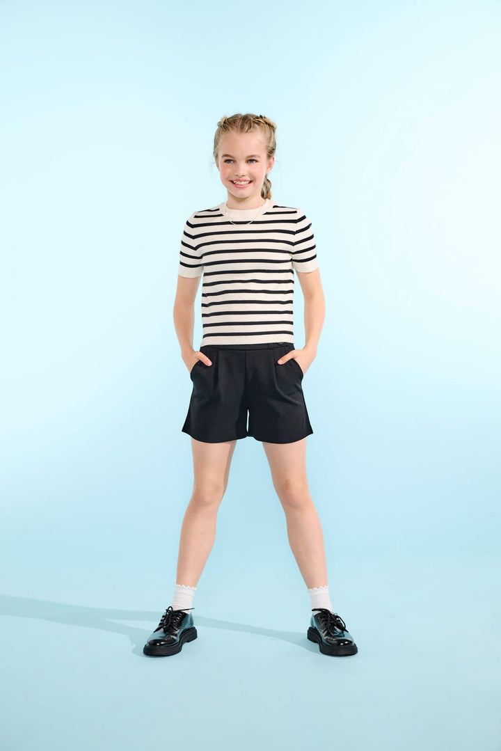 Kids Only Geggo shorts zwart – meisjes