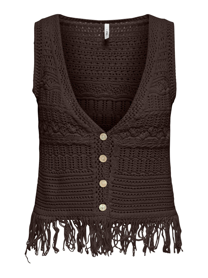 Only 15364856 Alix gilet bruin – dames