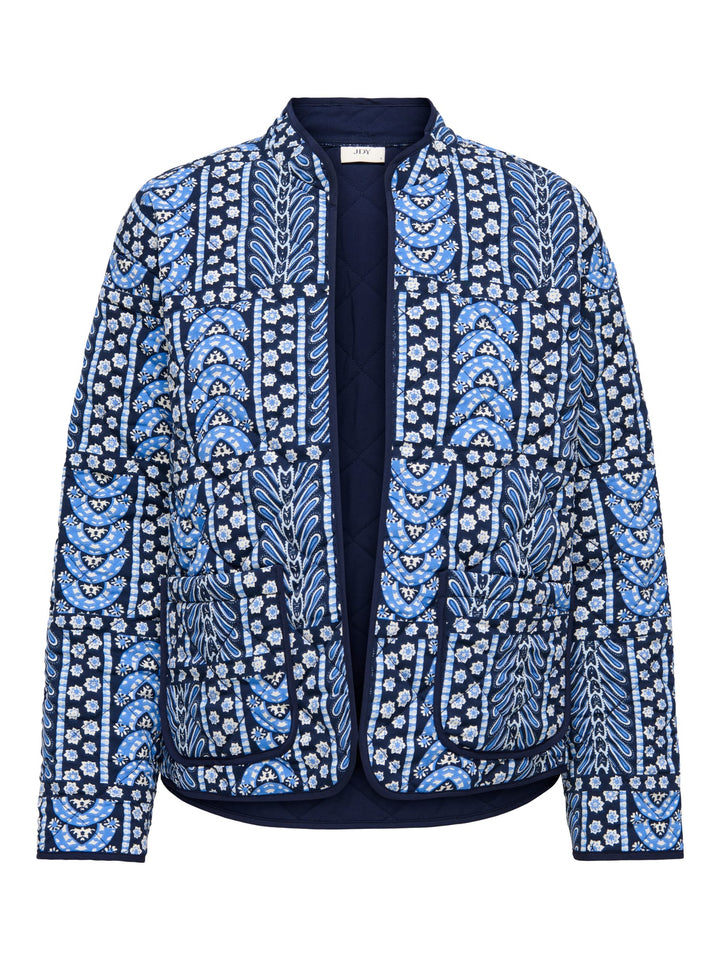 Jacqueline de Yong JDYMASON L/S Quilted Shacket – dames - Navy