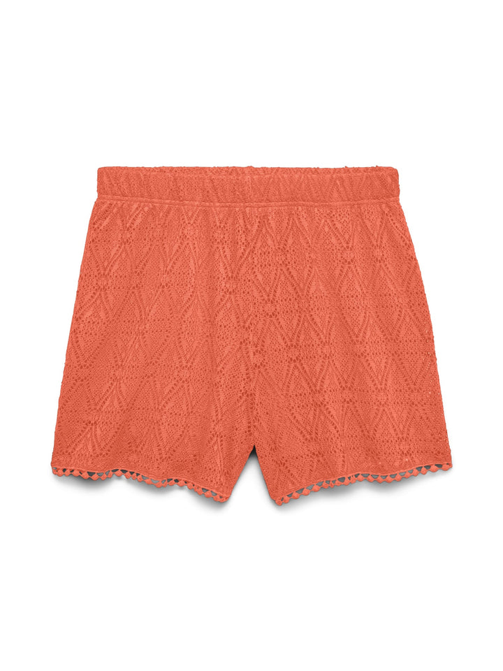 VERO MODA VMMAYA HW shorts oranje – dames