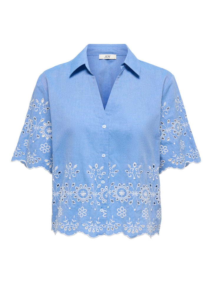 Jacqueline de Yong blouse lichtblauw – dames