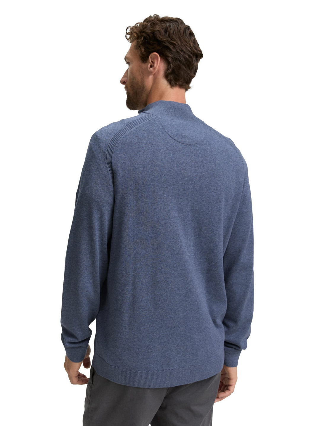 Tom Tailor Troyer trui rafblauw – heren