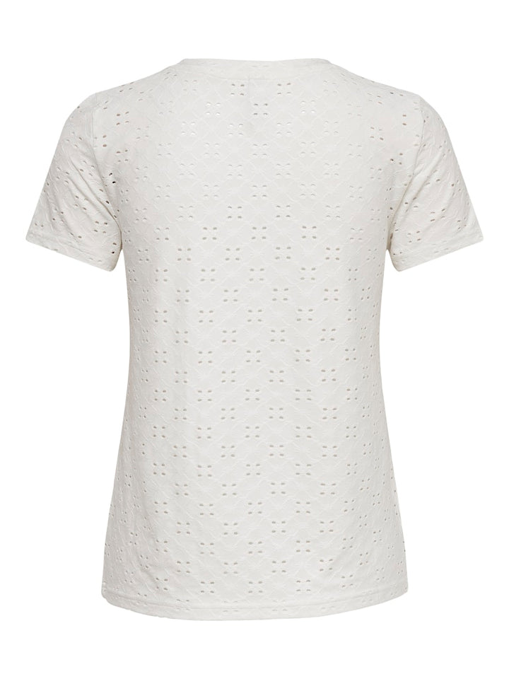 Jacqueline de Yong Cathinka top off-white – dames
