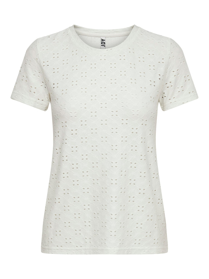 Jacqueline de Yong Cathinka top off-white – dames