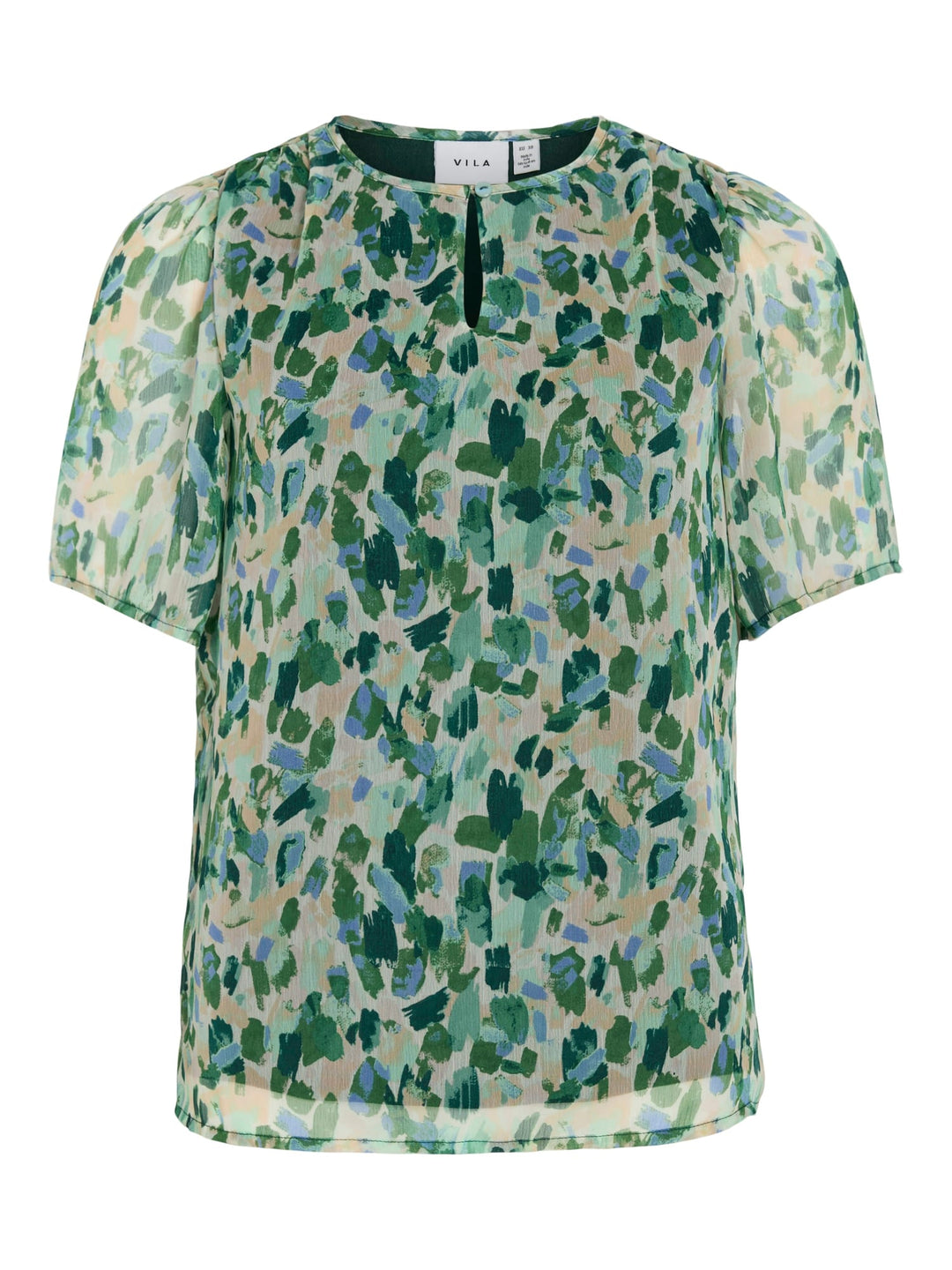 Vila Emma tuniek top groen dessin – dames