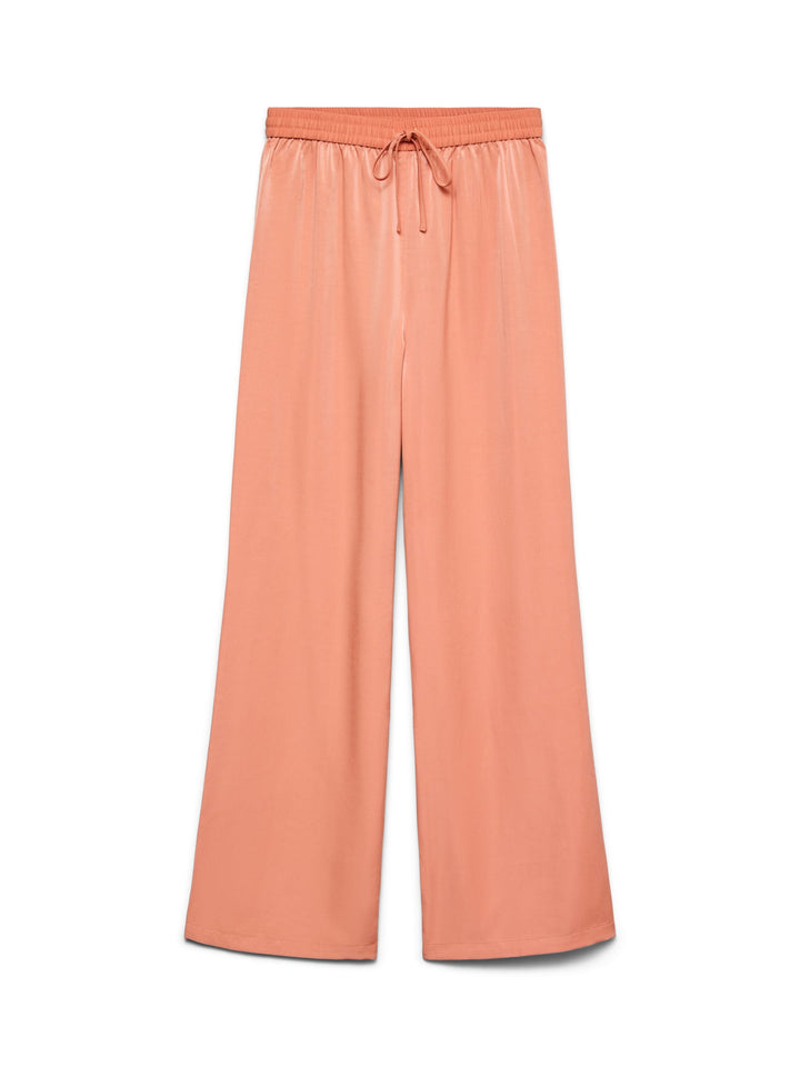 VERO MODA 10347033 Lina lange broek dames - oranje