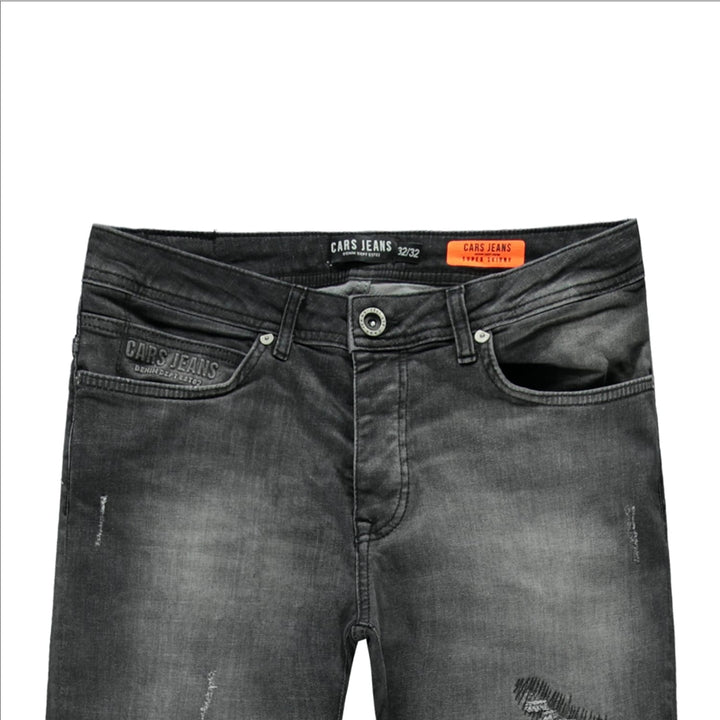 Cars men jeans Aron super skinny fit - heren - Black Denim - L32