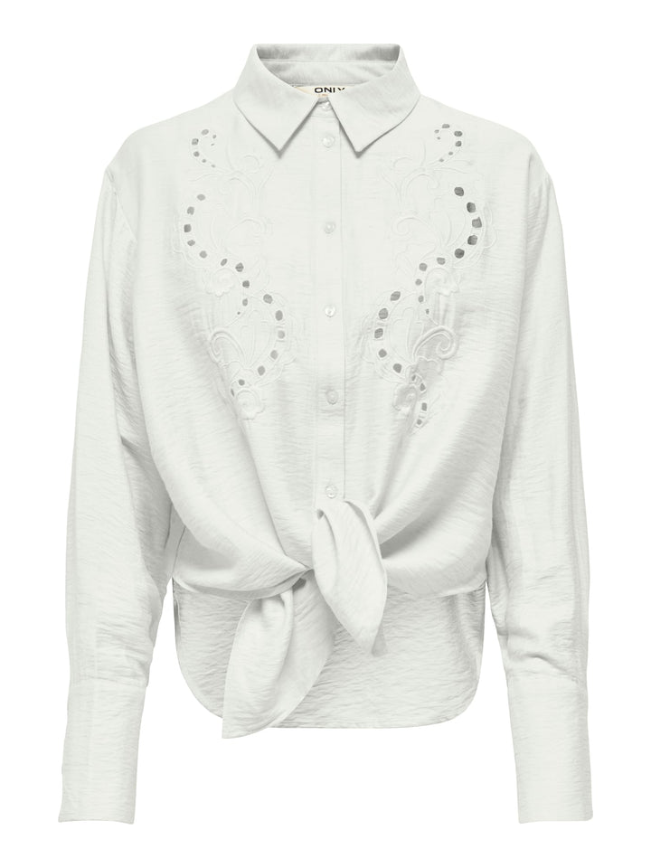 Only 15365768 Birona blouse l/m off-white