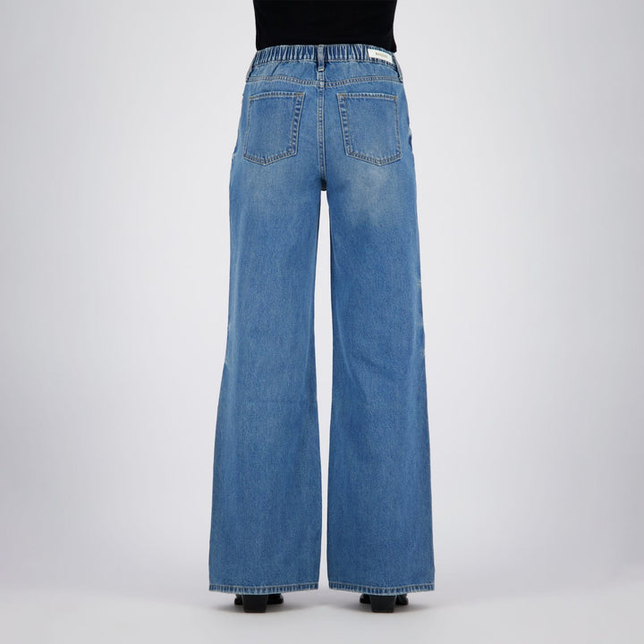 Raizzed dames bootcut jeans blue denim - R225AW420127 - L32