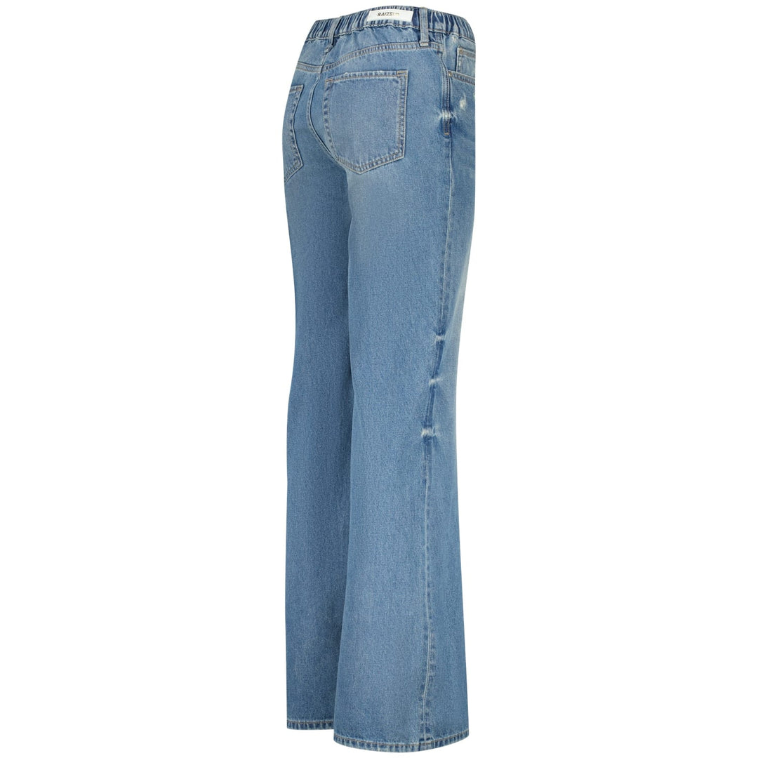 Raizzed dames bootcut jeans blue denim - R225AW420127 - L32