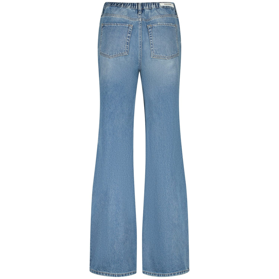 Raizzed dames bootcut jeans blue denim - R225AW420127 - L32