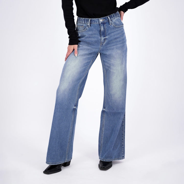 Raizzed dames bootcut jeans blue denim - R225AW420127 - L32
