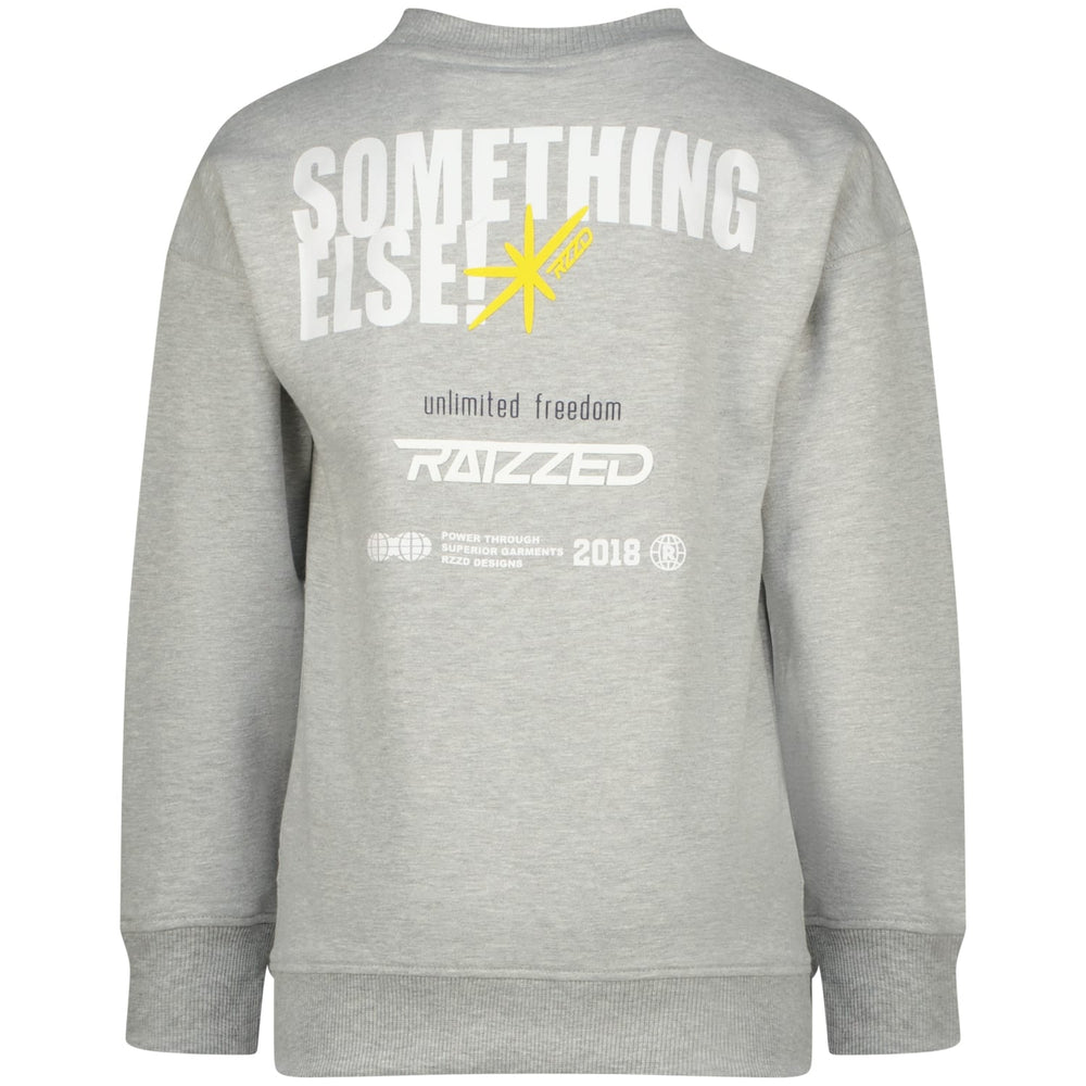 Raizzed Hoody Norwin grijs melee – sweater jongens