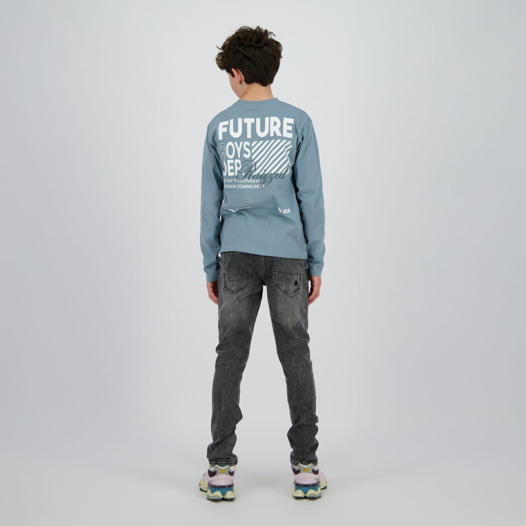 Raizzed T shirt Jiston blauw – jongens