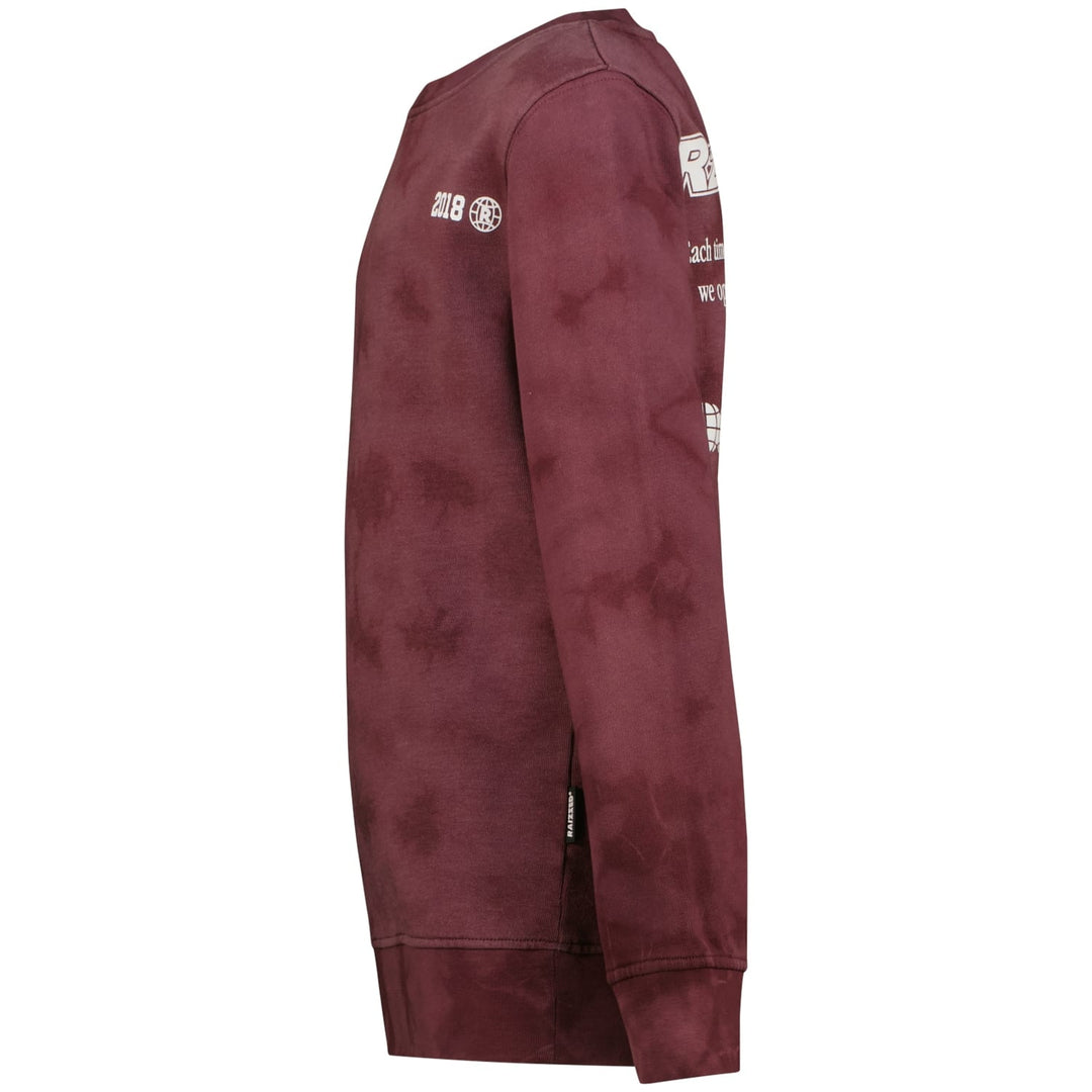 Raizzed Hoody Nalaric aubergine – jongens sweater