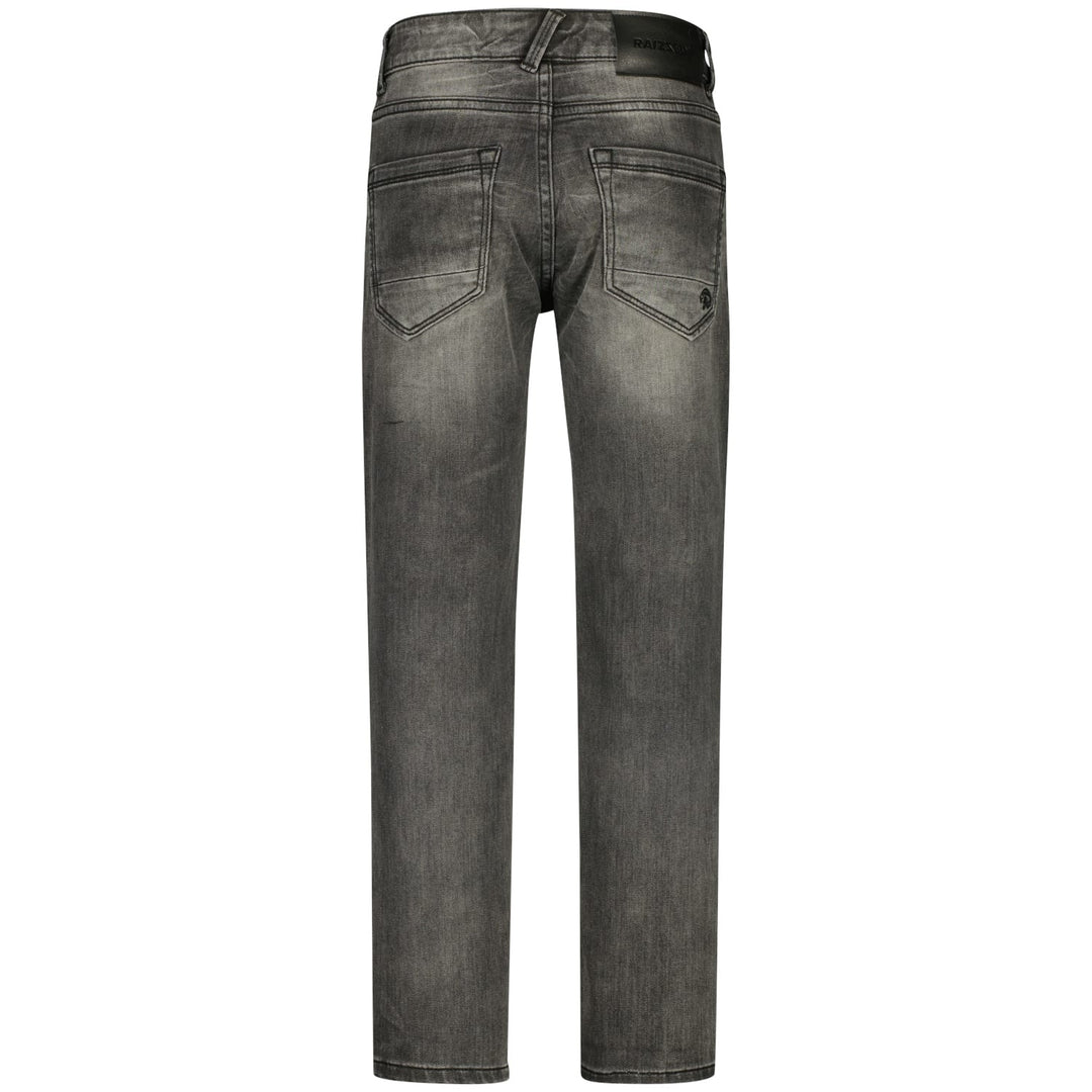 Raizzed Straight Jeans Berlin voor jongens – grey denim