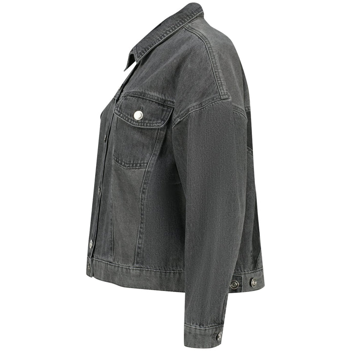 Raizzed Denim Jacket Star – dames jack denim grey - Grey Denim