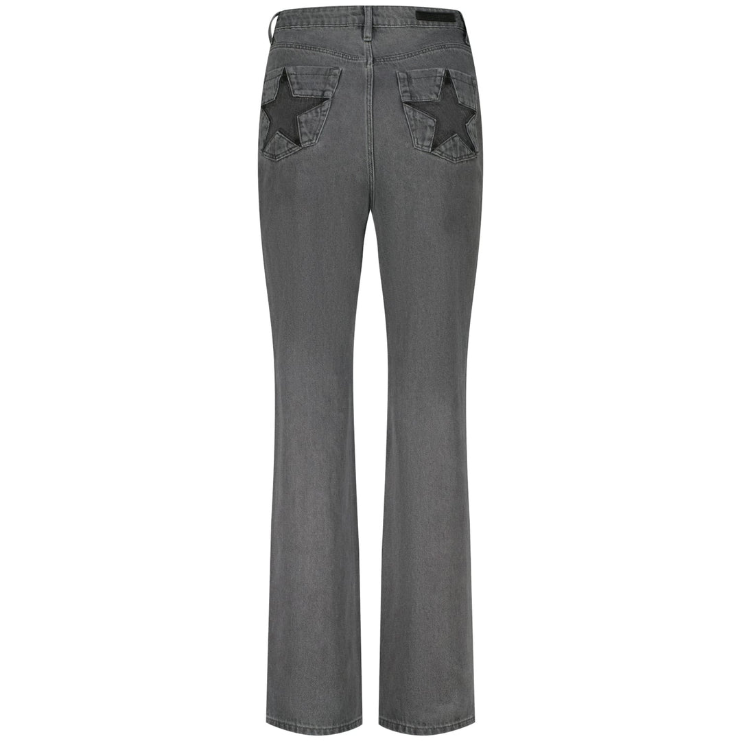 raizzed RD225AW420120 jeans regular-straight fit grey denim - L32