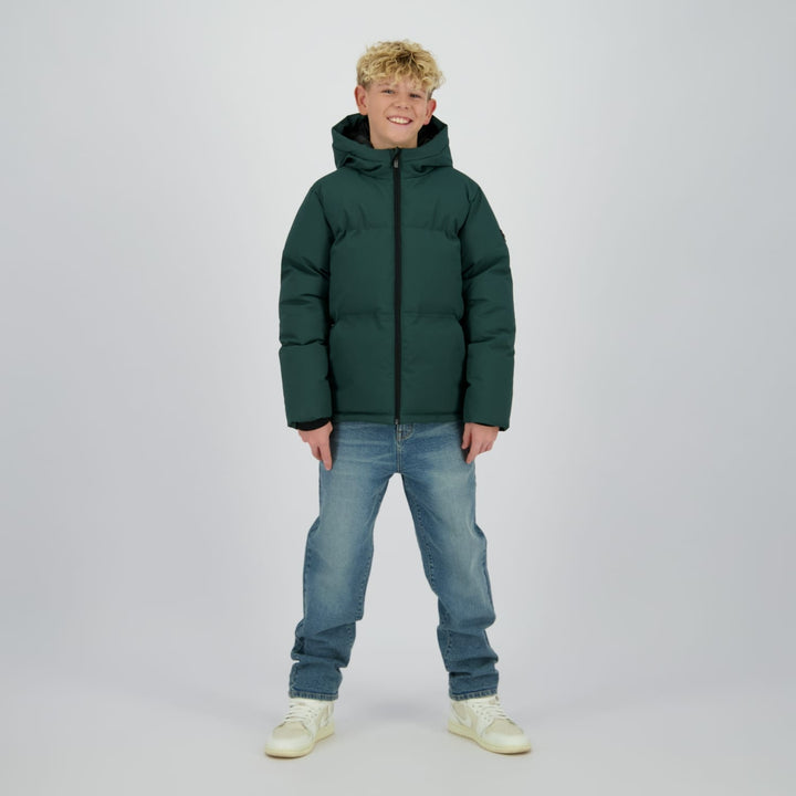 Raizzed Tiro winterjas groen – jongens