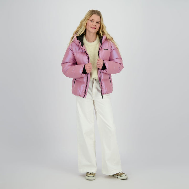 Raizzed R225KG100006 Toriana winterjas pink – meisjes