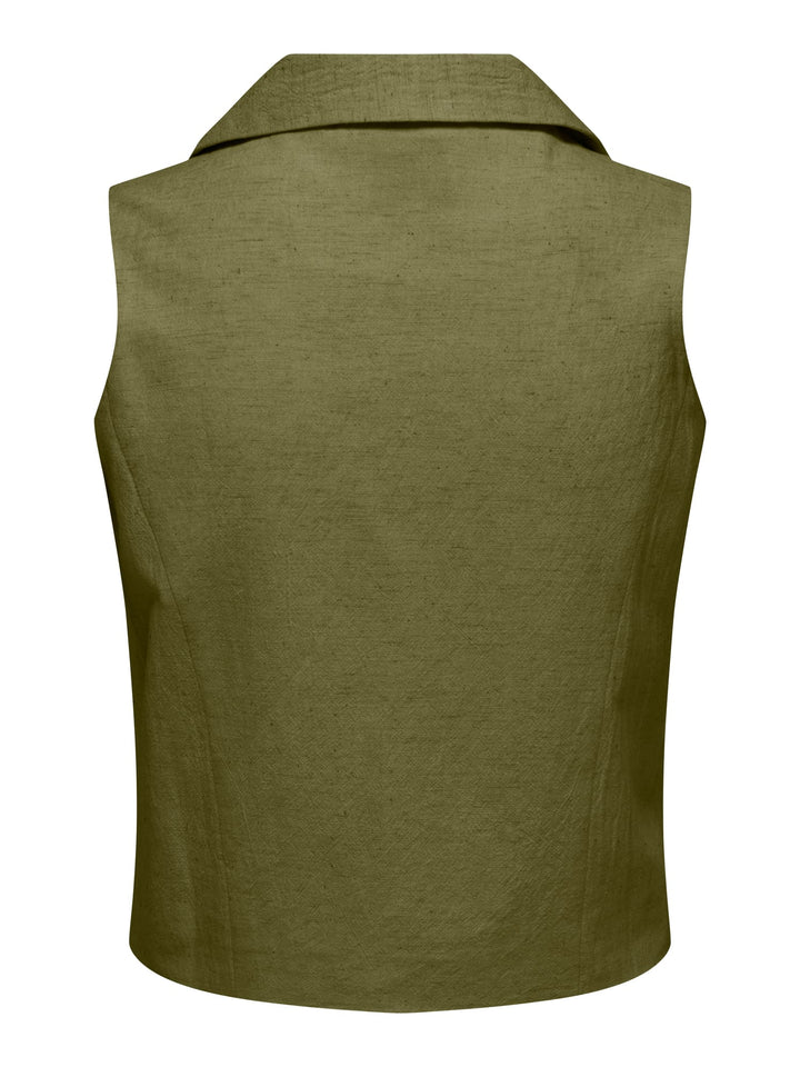 Jacqueline de Yong 15366390 Milan gilet groen